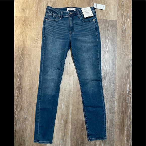 Abercrombie & Fitch Denim - Abercrombie & Fitch The Super Skinny mid rise